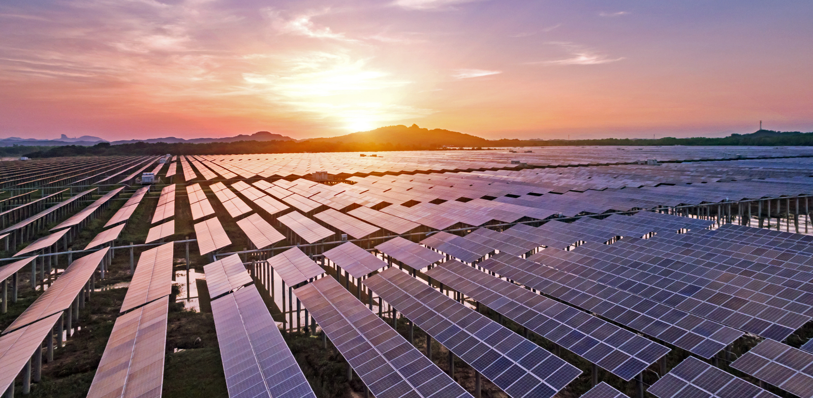 Photovoltaic solar panels for renewable energy generation